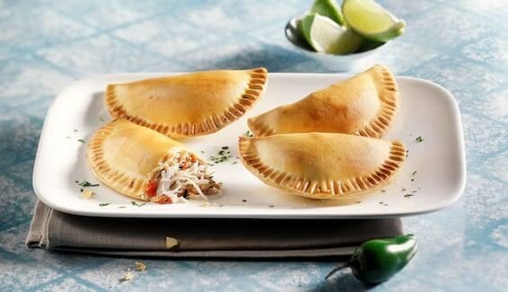 Taschenkrebs-Empanadas mit Chili